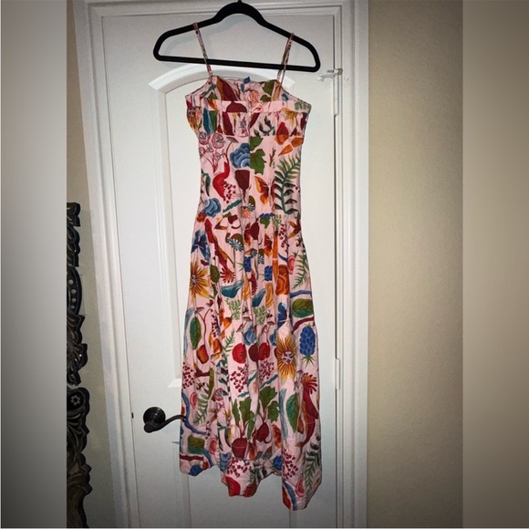 Farm Rio Printed Floral drop waist dress size XS - Picture 5 of 9